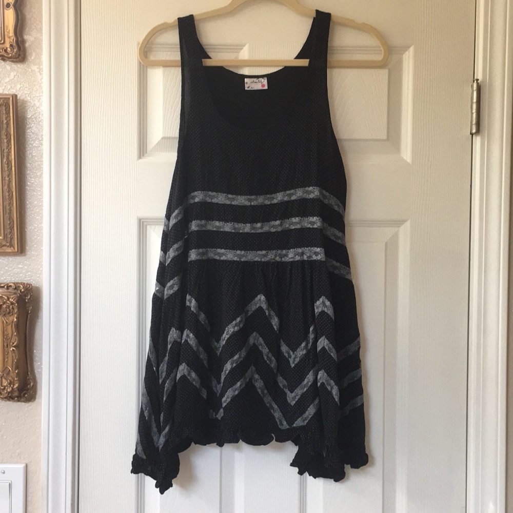 Free People trapeze slip dress size S
